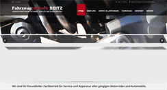 Desktop Screenshot of motorradseitz.de