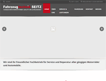 Tablet Screenshot of motorradseitz.de